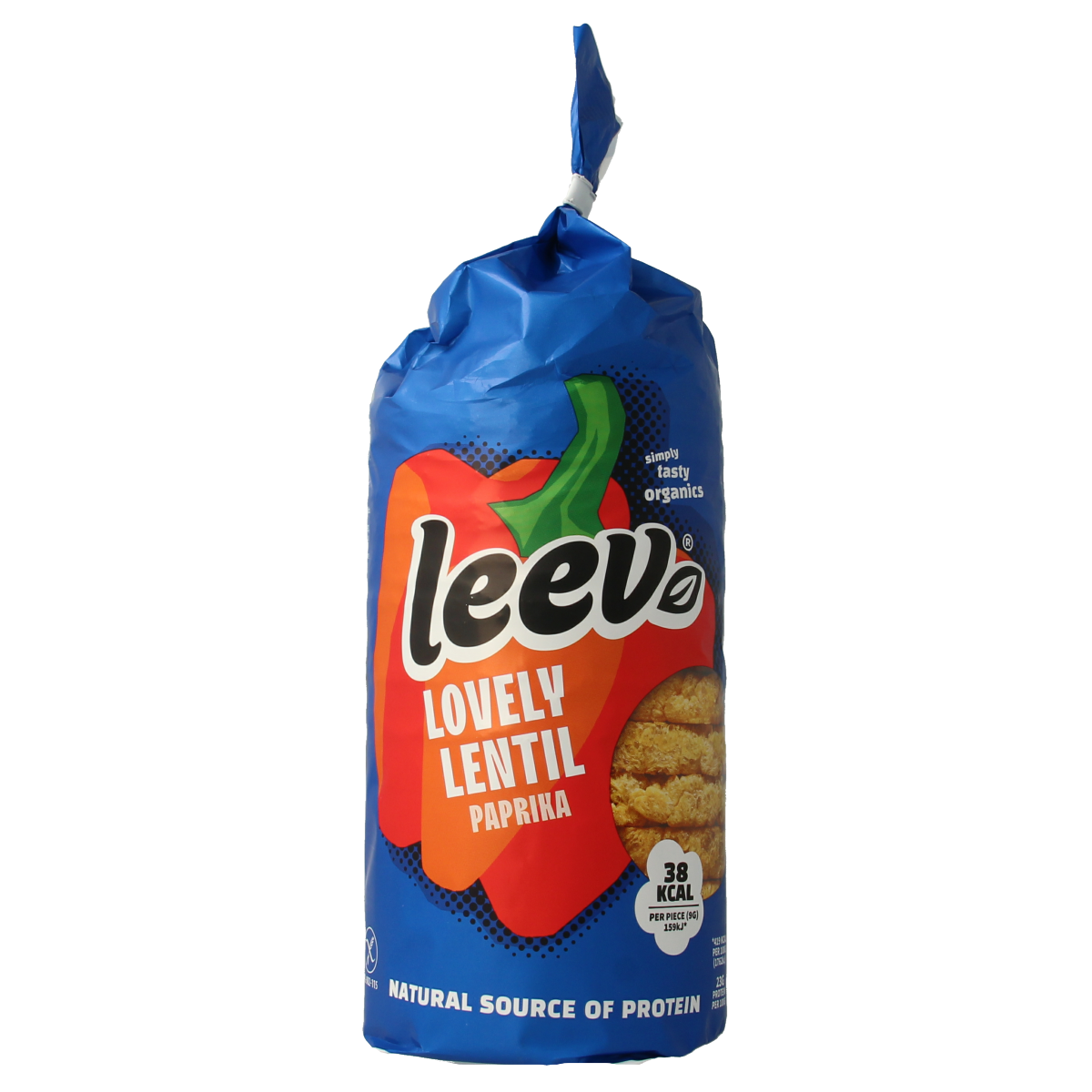 Leev Lovely lentil cakes paprika bio 117.00 Gram