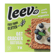 Leev Havercracker naturel free from gluten bio 100 Gram