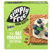 Leev Havercracker naturel free from gluten bio 100.00 Gram