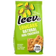 Leev Lowcarb mini crackers natural bio 85.00 Gram