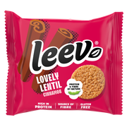 Leev Leev bio–LOVELY LENTIL wafels kaneel 20g (1x2st) 20.00 Gram