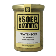 Kleinstesoepfabriek Erwtensoep/snert met vlees bio 400.00 Milliliter