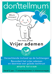 Donttellmum Inhalatiepleister vrijer ademen 7.00 Stuks