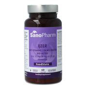 SanoPharm IJzer 10 mg & moly 20 mcg & C 30 mg 60.00 Tabletten