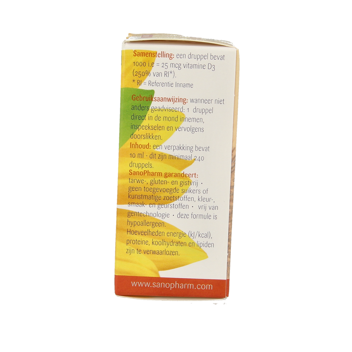 SanoPharm Emulsan vitamine D3 vegan 10.00 Milliliter