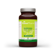 SanoPharm Kurkuma wholefood 60.00 Capsules