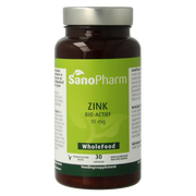 SanoPharm Zink  wholefood 30.00 Capsules