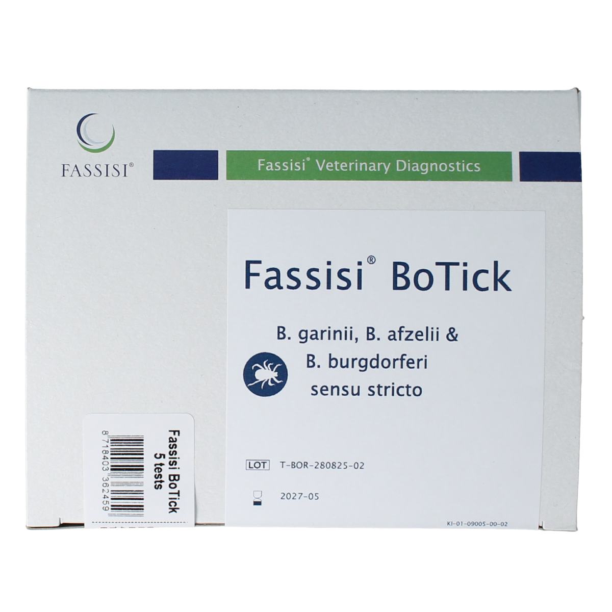 Fassisi Botick tekentest 5.00 Stuks
