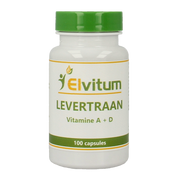Elvitum  Levertraan A D3 100.00 Capsules