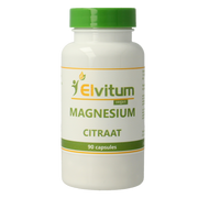 Elvitum  Magnesium citraat 90.00 Vegetarische capsules