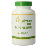 Elvitum  Magnesium citraat 180.00 Vegetarische capsules