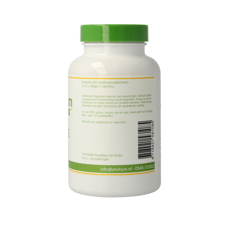 Elvitum  Vitamine B-forte gistvrij 180 Vegetarische capsules