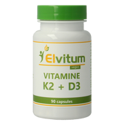 Elvitum  Vitamine K2 & D3 90 Vegetarische capsules
