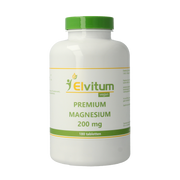 Elvitum  Premium magnesium 200mg 180.00 Tabletten