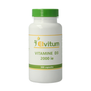Elvitum  Vitamine D3 2000IE 300.00 Capsules
