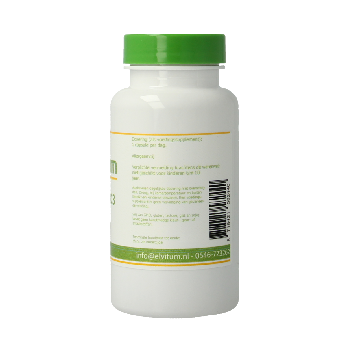 Elvitum  Vitamine D3 2000IE 300.00 Capsules