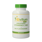 Elvitum  Gebufferde vitamine C 500mg 180.00 Tabletten