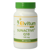Elvitum  Co-enzym Q10 sunactive 100mg 90 Vegetarische capsules
