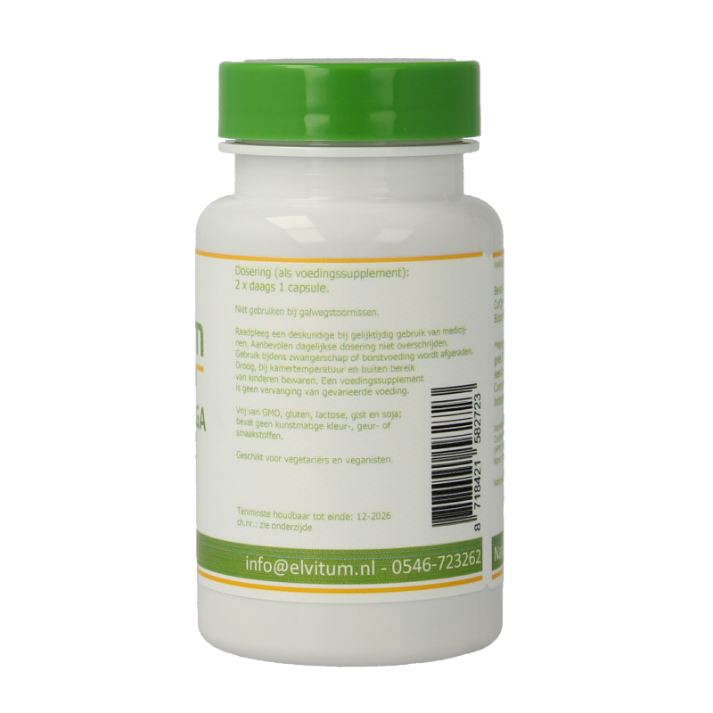 Elvitum  Curcuma longa curqfen 60 Capsules