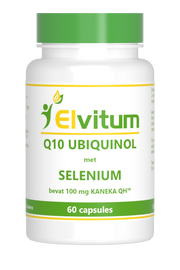 Elvitum  Co-Q10 ubiquinol met selenium 60.00 Capsules