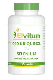Elvitum  Co-Q10 ubiquinol met selenium 150.00 Capsules