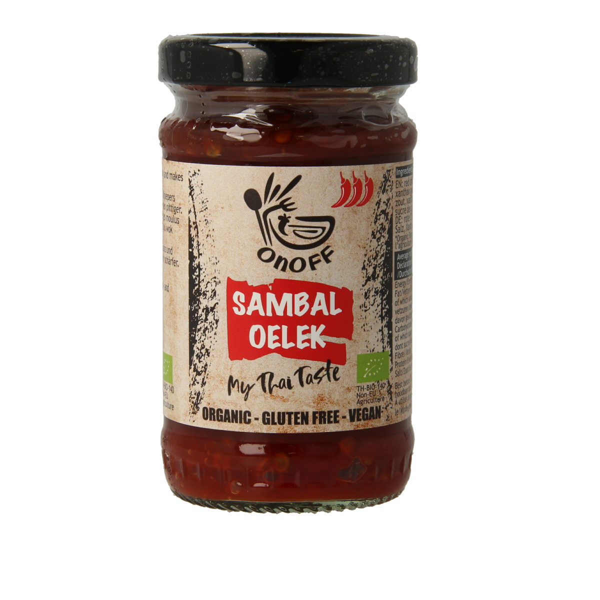 Onoff Sambal oelek bio 110.00 Gram