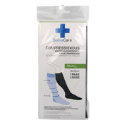 Solvacare Compressiekous zwart S 19 - 23 cm 1.00 Paar