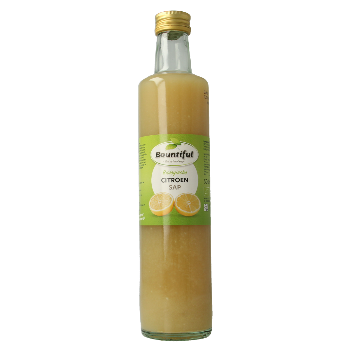 Bountiful Citroensap bio 500.00 Milliliter