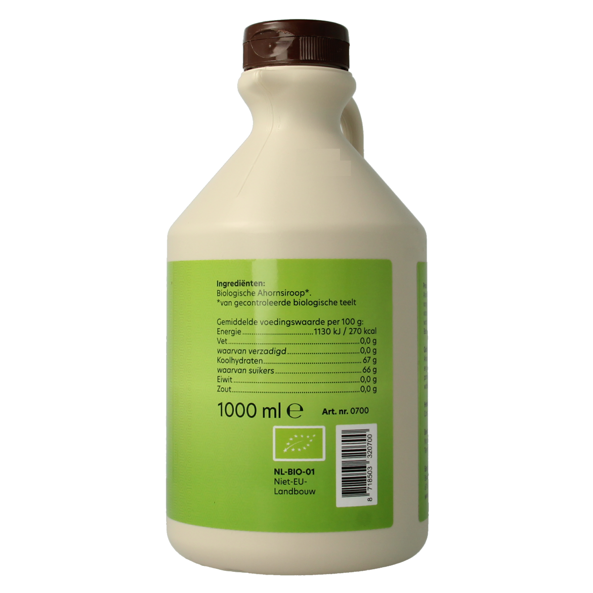 Bountiful Ahornsiroop bio 1000.00 Milliliter