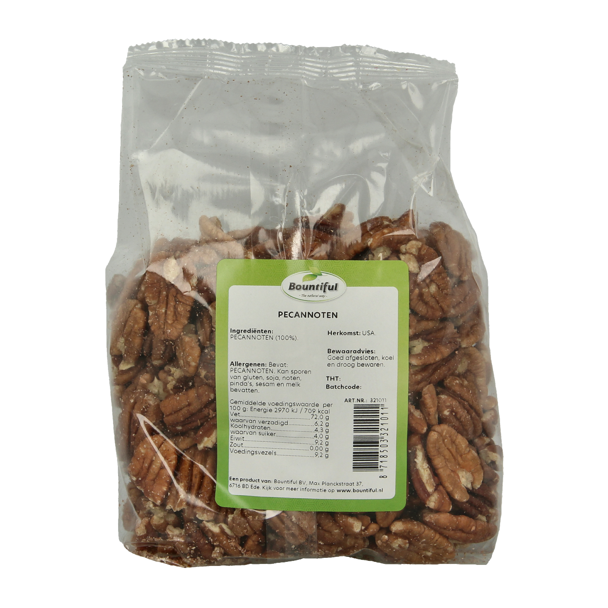 Bountiful Pecannoten 500.00 Gram
