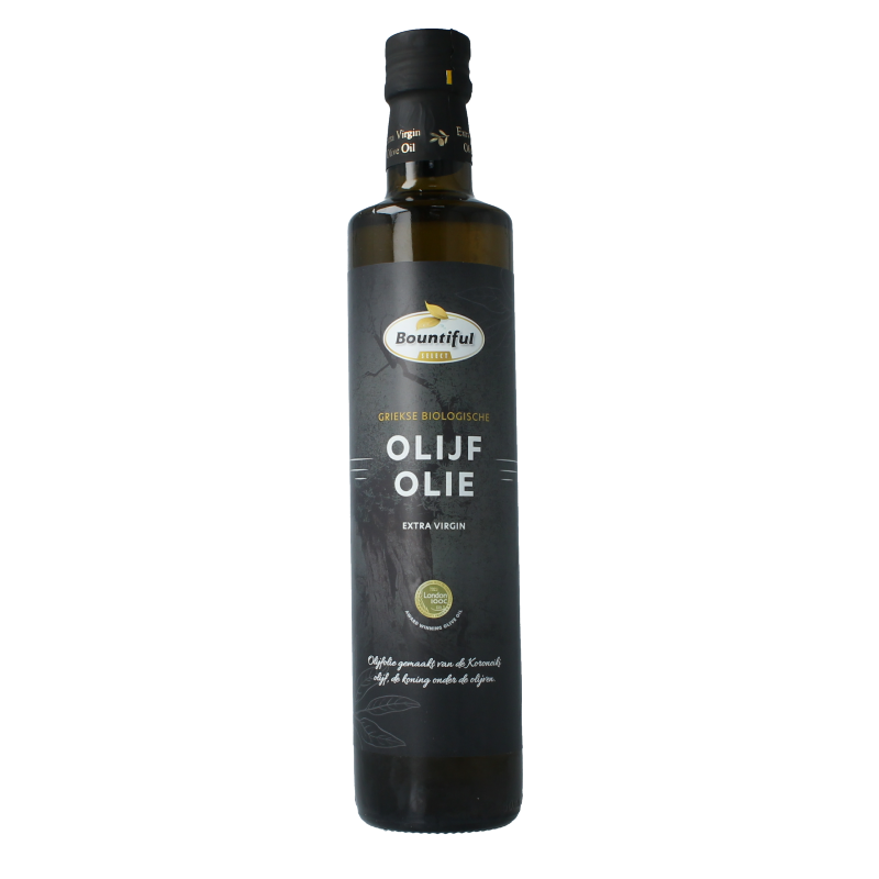Bountiful Griekse olijfolie extra vierge bio 500 Milliliter