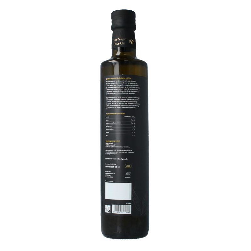 Bountiful Griekse olijfolie extra vierge bio 500 Milliliter