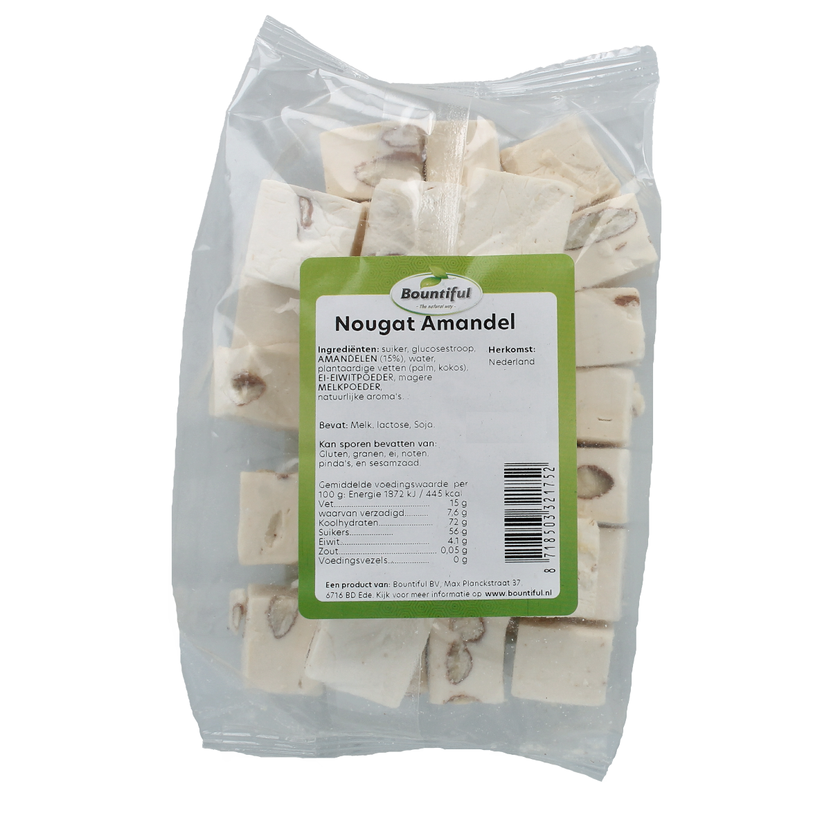 Bountiful Nougat amandel 300.00 Gram