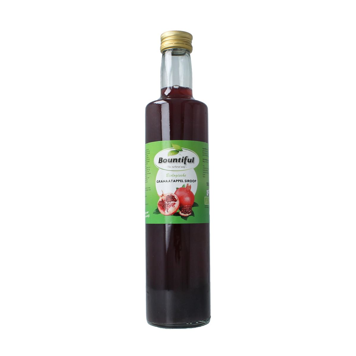 Bountiful Granaatappel siroop bio 500.00 Milliliter