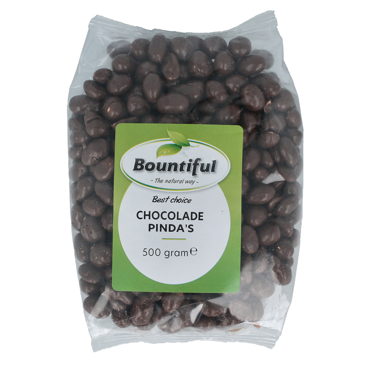 Bountiful Chocolade pinda's 500.00 Gram