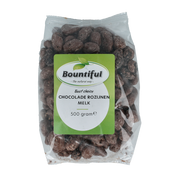Bountiful Best Choice Choc Rozijnen melk 500.00 Gram