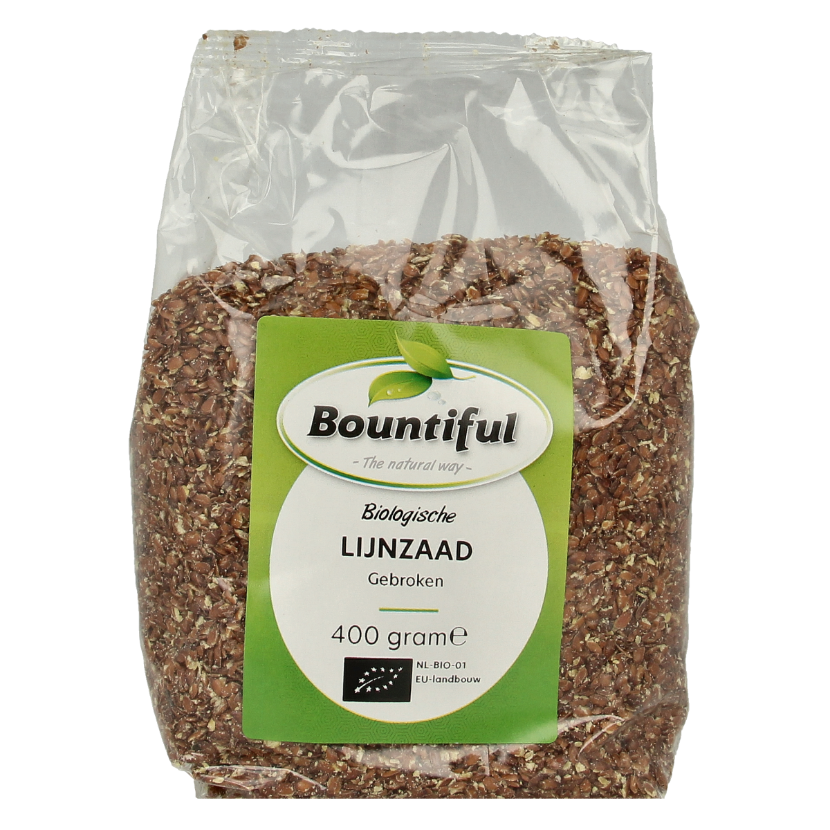 Bountiful Lijnzaad gebroken bio 400.00 Gram