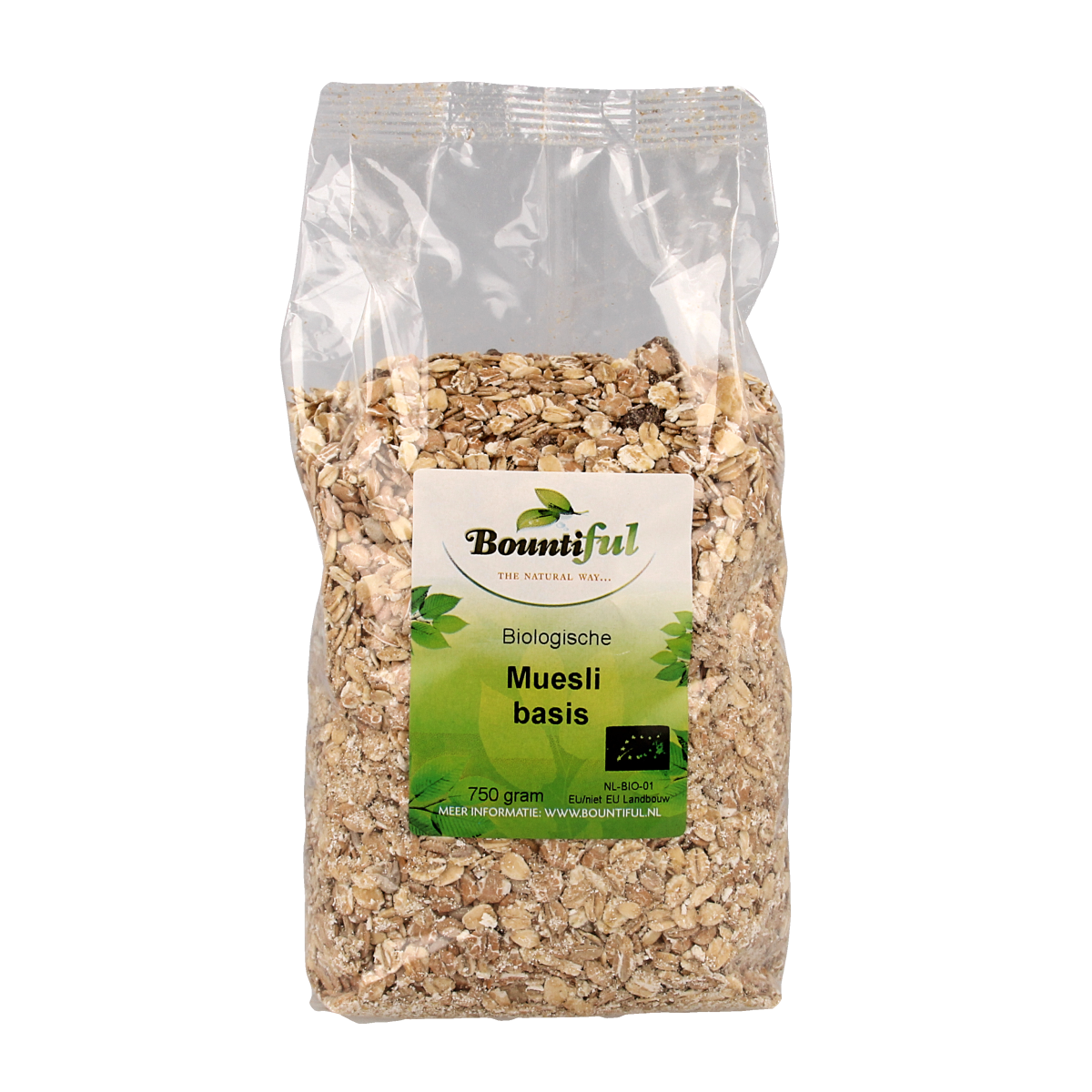Bountiful Muesli basis bio 750.00 Gram