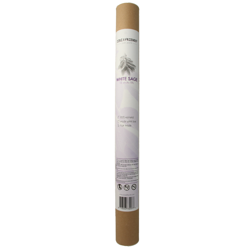 Jiri & Friends Wierook witte salie XXL sticks 15 Stuks