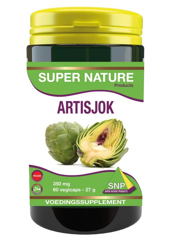 SNP Artisjok 350mg puur 60.00 Vegetarische capsules
