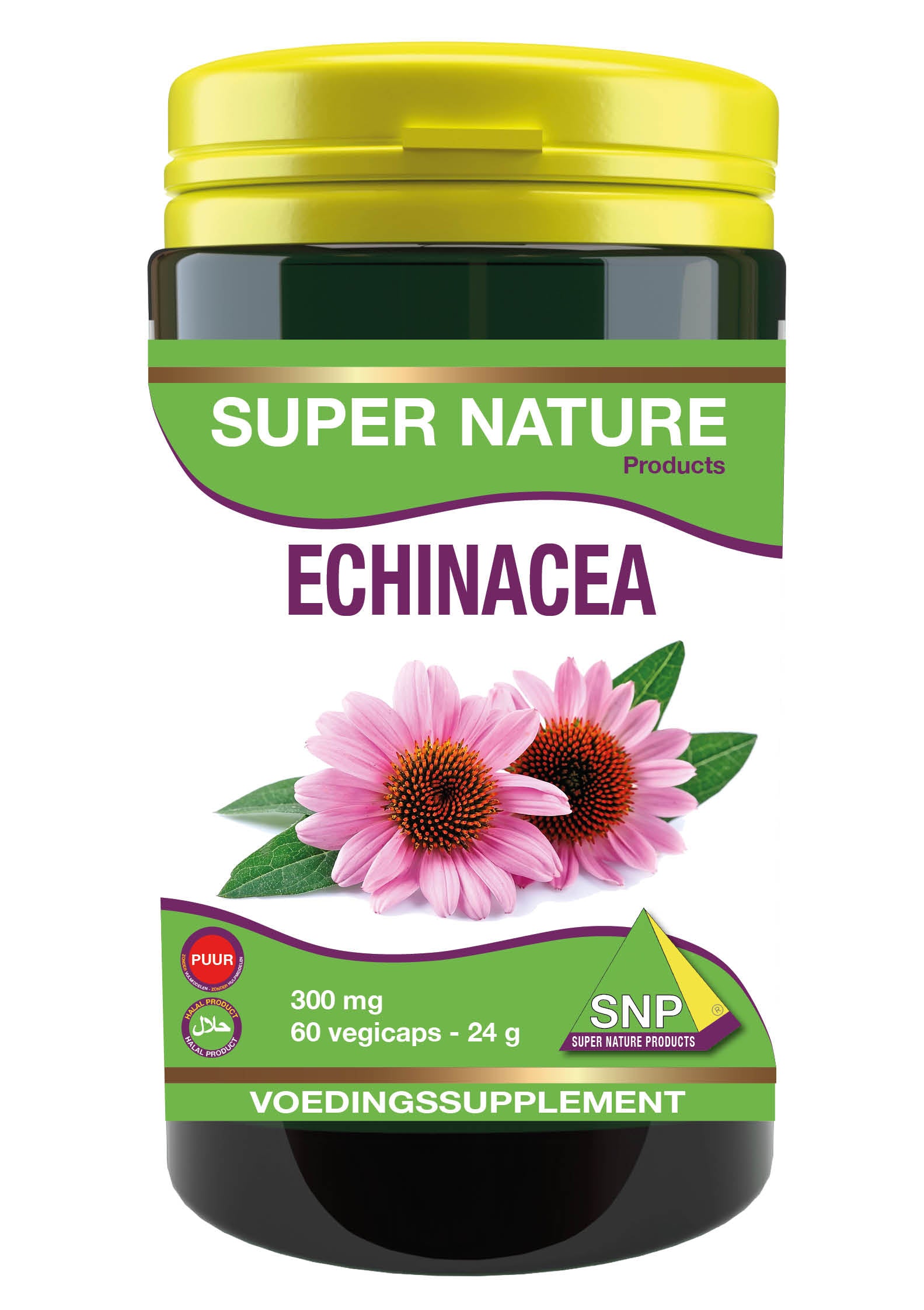SNP Echinacea 300 mg puur 60.00 Vegetarische capsules