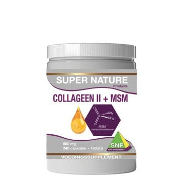 SNP Collageen II + MSM 240 Capsules