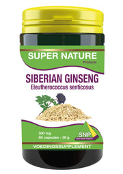 SNP Siberian ginseng 500mg 60.00 Capsules