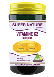 SNP Vitamine K2 complex 800mcg 60.00 Capsules