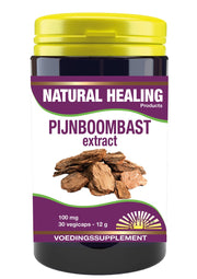 NHP Pijnboombast extract 100mg 30.00 Vegetarische capsules