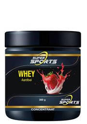 Nutritex Whey proteine aardbei 300.00 Gram