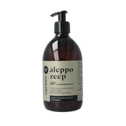 Van Toen Aleppo zeep 20% vloeibaar bio 500.00 Milliliter