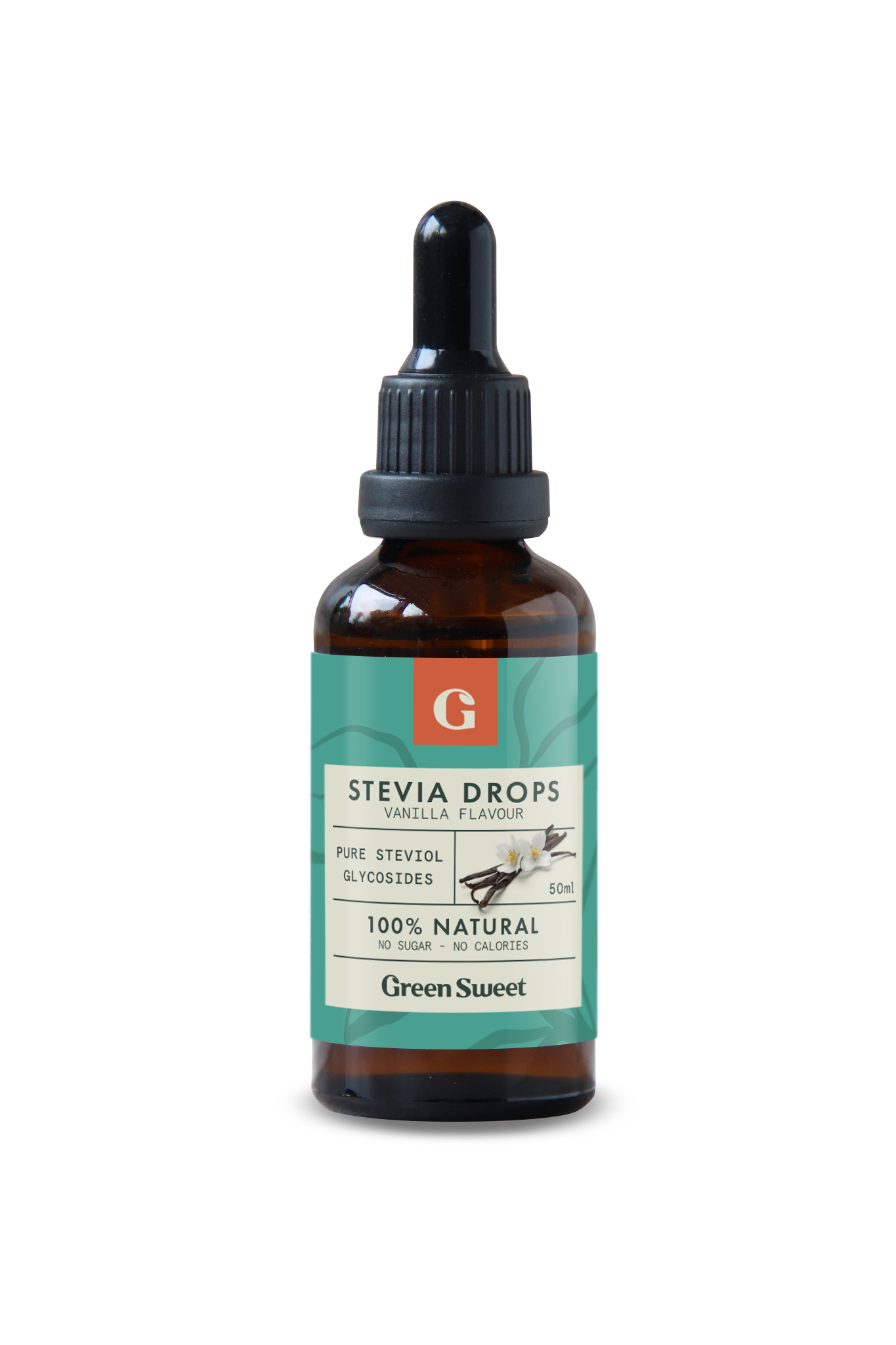Green Sweet Vloeibare stevia vanille 50.00 Milliliter