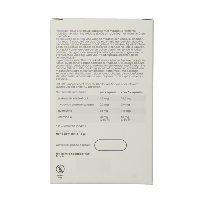 Intoleran DAO plus 50 Capsules