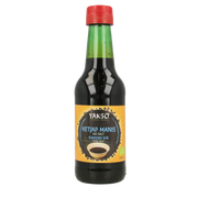 Yakso Ketjap zonder zout bio 250 Milliliter